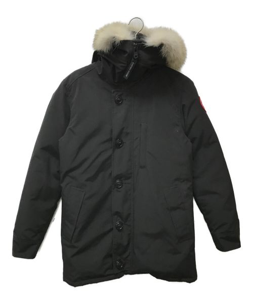 CANADA GOOSE 3438JM（カナダグース）CANADA GOOSE 3438JM (カナダグース) ジャスパー パーカ ヘリテージ ブラック サイズ:Mの古着・服飾アイテム