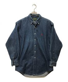 POLO COUNTRY（ポロカントリー）の古着「デニムシャツ POLO COUNTRY」｜インディゴ