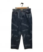 stussyステューシー）の古着「WORLDWIDE BIG OL' JEANS」｜インディゴ