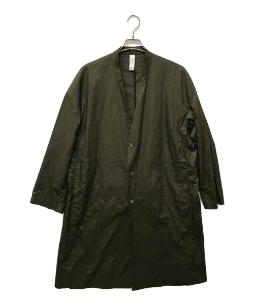 eauk（オーク）eauk (オーク) STITCHED CT COAT オリーブ サイズ:2の古着・服飾アイテム