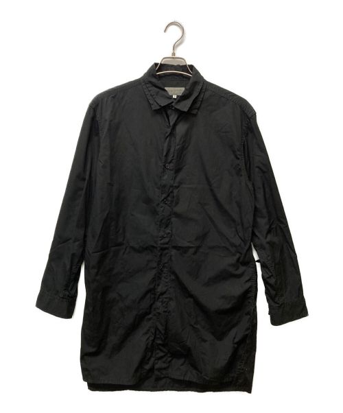 Yohji Yamamoto pour homme（ヨウジヤマモト プールオム）Yohji Yamamoto pour homme (ヨウジヤマモト プールオム) 二十襟ロングシャツ ブラック サイズ:2の古着・服飾アイテム