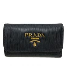 PRADA（プラダ）の古着「6連キーケース」｜ネイビー