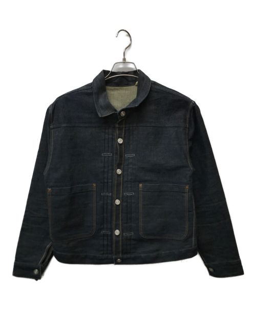 LEVI'S VINTAGE CLOTHING（リーバイス ビンテージ クロージング）LEVI'S VINTAGE CLOTHING (リーバイスヴィンテージクロージング) Triple Pleat Blouse Jacket インディゴ サイズ:Sの古着・服飾アイテム