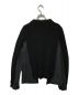 sacai (サカイ) Side Tweed Turtle Neck Pullover ブラック サイズ:S：17800円