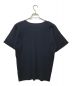 HOMME PLISSE ISSEY MIYAKE (オムプリッセ イッセイ ミヤケ) プリーツTシャツ ネイビー サイズ:4：15800円