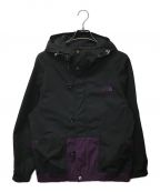 THE NORTHFACE PURPLELABEL×nanamicaザ・ノースフェイス パープルレーベル×ナナミカ）の古着「65/35 MOUNTAIN SHORT PARKA」｜ブラック×パープル