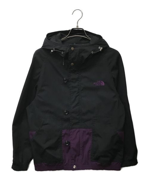 THE NORTHFACE PURPLELABEL（ザ・ノースフェイス パープルレーベル）THE NORTHFACE PURPLELABEL (ザ・ノースフェイス パープルレーベル) nanamica (ナナミカ) 65/35 MOUNTAIN SHORT PARKA ブラック×パープル サイズ:Sの古着・服飾アイテム