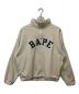 A BATHING APE（アベイシングエイプ）の古着「フリースジャケット」｜ホワイト