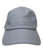 SUPREMEシュプリーム）の古着「GORE-TEX Leather Camp Cap」｜スカイブルー