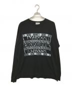 C.Eシーイー キャブエンプト）の古着「ALIGNING BIG LONG SLEEVE T」｜ブラック