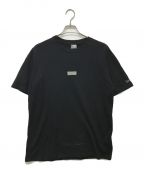 New Era×YOHJI YAMAMOTOニューエラ×ヨウジヤマモト）の古着「logo tee」｜ブラック