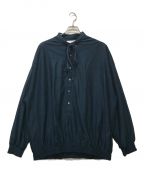 SHAREEFシャリーフ）の古着「TACK JQ SMOCK SHIRTS」｜ネイビー