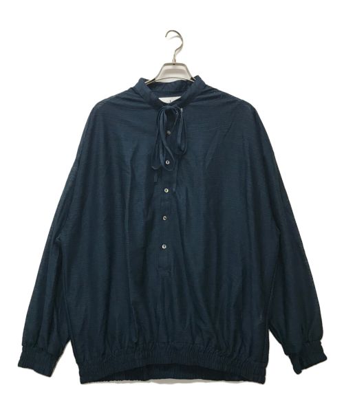 SHAREEF（シャリーフ）SHAREEF (シャリーフ) TACK JQ SMOCK SHIRTS ネイビー サイズ:Ｍ 未使用品の古着・服飾アイテム