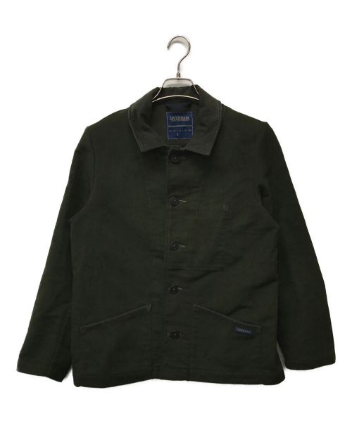 LAVENHAM（ラベンハム）LAVENHAM (ラベンハム) コットンモールスキンワーカージャケット グリーン サイズ:Sの古着・服飾アイテム