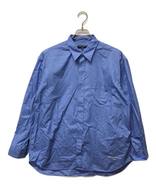 COMME des GARCONS HOMME（コムデギャルソン オム）COMME des GARCONS HOMME (コムデギャルソン オム) レギュラーカラーシャツ ブルー サイズ:Mの古着・服飾アイテム