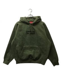 SUPREME（シュプリーム）の古着「インサイド アウト ボックス ロゴ フーディー」｜グリーン