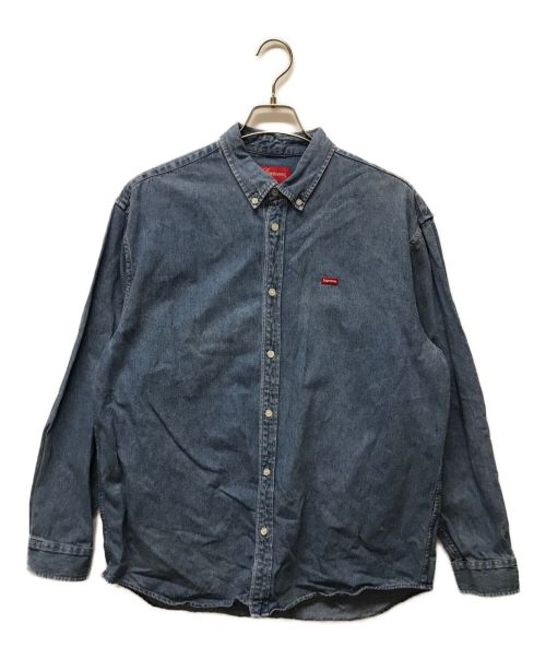 SUPREME（シュプリーム）Supreme (シュプリーム) スモールボックスデニムシャツ インディゴ サイズ:Lの古着・服飾アイテム