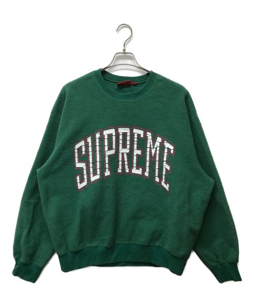 SUPREME（シュプリーム）Supreme (シュプリーム) インサイドアウト ロゴクルーネックスウェット グリーン サイズ:Lの古着・服飾アイテム