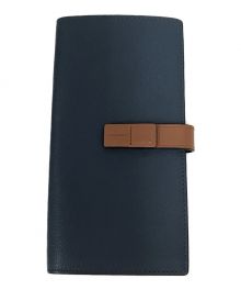 LOEWE（ロエベ）の古着「バーティカル ウォレット」｜ネイビー