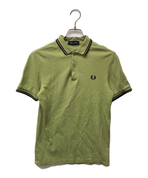 FRED PERRY（フレッドペリー）FRED PERRY (フレッドペリー) ポロシャツ グリーン サイズ:Sの古着・服飾アイテム