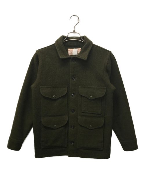 FILSON（フィルソン）FILSON (フィルソン) シングル マッキーノクルーザージャケット グリーン サイズ:Sの古着・服飾アイテム