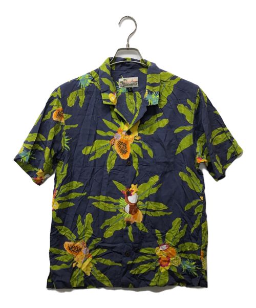 pataloha（パタロハ）pataloha (パタロハ) アロハシャツ ブルー サイズ:SIZE Sの古着・服飾アイテム