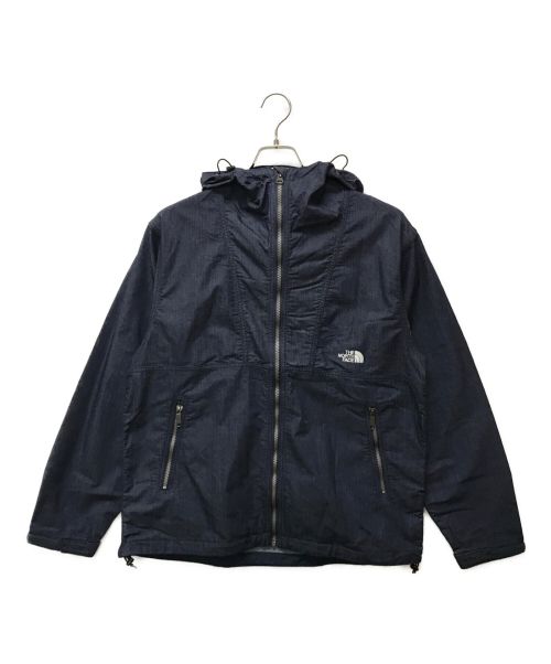 THE NORTH FACE（ザ ノース フェイス）THE NORTH FACE (ザ ノース フェイス) NYLON DENIM COMPACT JACKET インディゴ サイズ:M 未使用品の古着・服飾アイテム