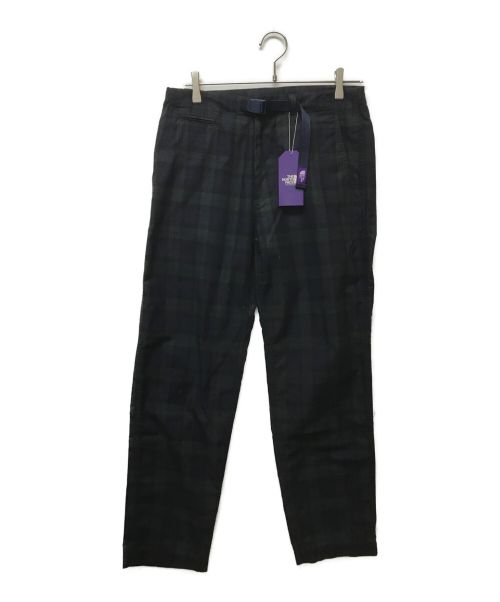 THE NORTHFACE PURPLELABEL（ザ・ノースフェイス パープルレーベル）THE NORTHFACE PURPLELABEL (ザ・ノースフェイス パープルレーベル) Tartan Plaid Field Pants ネイビー サイズ:M 未使用品の古着・服飾アイテム