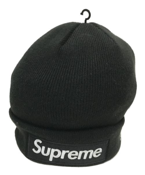 SUPREME（シュプリーム）Supreme (シュプリーム) New Era (ニューエラ) ボックスロゴビーニー ブラック サイズ:表記なし 未使用品の古着・服飾アイテム