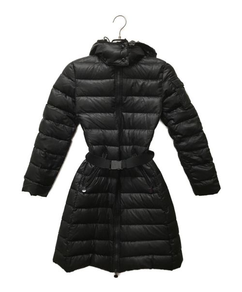 MONCLER（モンクレール）MONCLER (モンクレール) モカシン ベルト付ダウンコート ブラック サイズ:00の古着・服飾アイテム