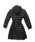 MONCLER (モンクレール) モカシン ベルト付ダウンコート ブラック サイズ:00：69800円