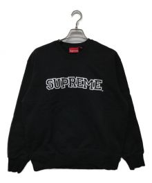 SUPREME（シュプリーム）の古着「SHATTERED LOGO CREWNECK」｜ブラック