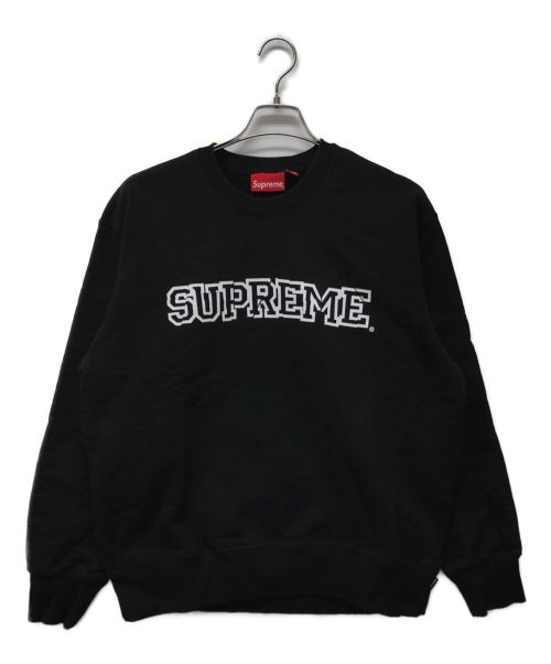 SUPREME（シュプリーム）Supreme (シュプリーム) SHATTERED LOGO CREWNECK ブラック サイズ:Mの古着・服飾アイテム