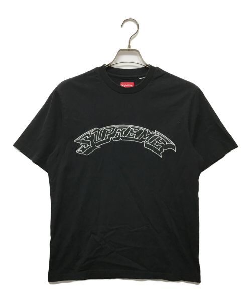 SUPREME（シュプリーム）Supreme (シュプリーム) 22SS Applique Arc S/S Top ブラック サイズ:SIZE Sの古着・服飾アイテム