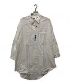 MM6 Maison Margielaエムエムシックス メゾンマルジェラ）の古着「6 Shirt Dress」｜ホワイト