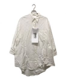 MM6 Maison Margiela（エムエムシックス メゾンマルジェラ）の古着「6 Shirt Dress」｜ホワイト