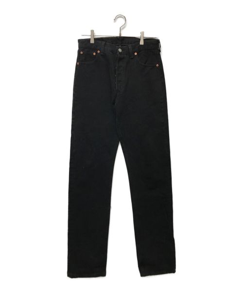 LEVI'S（リーバイス）LEVI'S (リーバイス) ブラックデニム インディゴ サイズ:	SIZE 76cm (W30)の古着・服飾アイテム