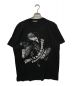 Yohji Yamamoto pour homme（ヨウジヤマモト プールオム）の古着「スカルローズプリントTシャツ」｜ブラック