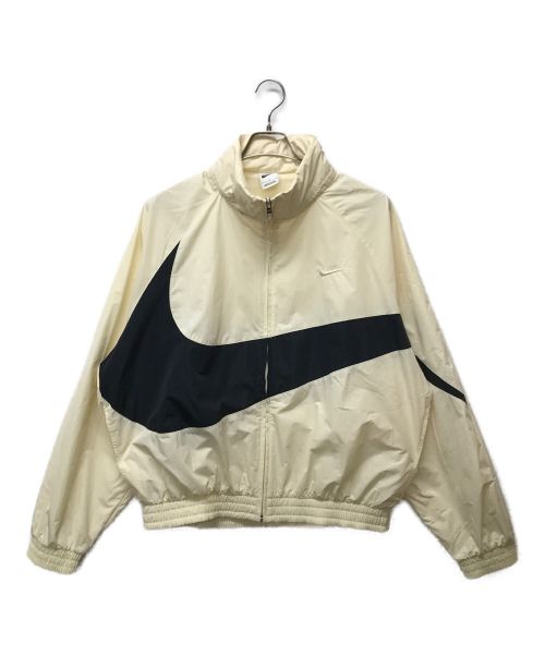 NIKE（ナイキ）NIKE (ナイキ) SWOOSH WOVEN JACKET アイボリー サイズ:Lの古着・服飾アイテム