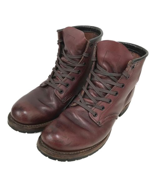 RED WING（レッドウィング）RED WING (レッドウィング) ベックマン レースアップブーツ レッド(ブラックチェリー) サイズ:US7.5の古着・服飾アイテム