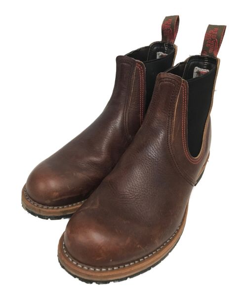 RED WING（レッドウィング）RED WING (レッドウィング) チエルシー サイドゴアブーツ ブラウン サイズ:表記なしの古着・服飾アイテム