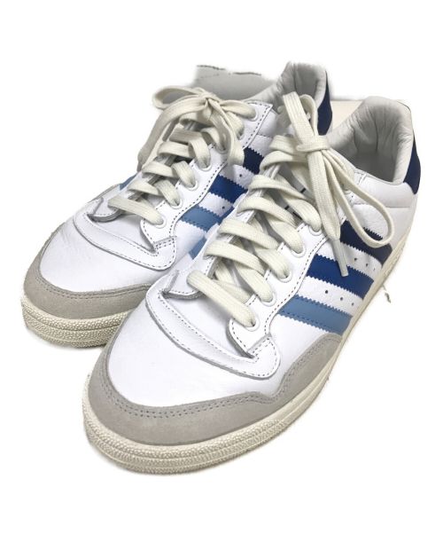 adidas（アディダス）adidas (アディダス) SNS (エスエヌエス) ハーレム ホワイト×ブルー サイズ:US8の古着・服飾アイテム