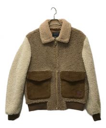 SCOTCH & SODA（スコッチアンドソーダ）の古着「ボアブルゾン」｜ブラウン