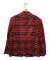 Supreme LOCHCARRON (Supreme LOCHCARRON) Lochcarron (ロキャロン) 2Bタータンチェック シングルテーラードジャケット レッド サイズ:L：29800円