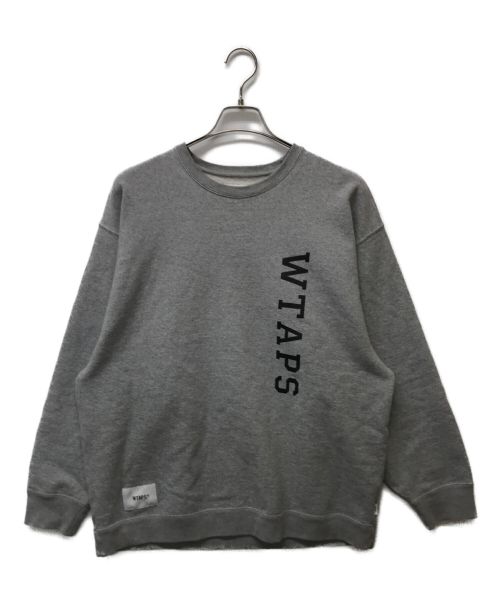 WTAPS（ダブルタップス）WTAPS (ダブルタップス) プリントスウェット グレー サイズ:03の古着・服飾アイテム