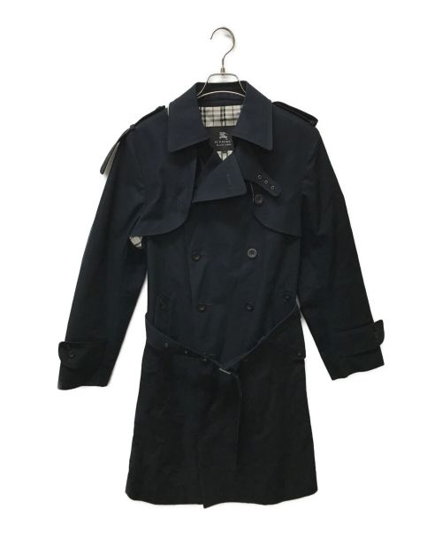 BURBERRY BLACK LABEL（バーバリーブラックレーベル）BURBERRY BLACK LABEL (バーバリーブラックレーベル) トレンチコート ネイビー サイズ:Mの古着・服飾アイテム