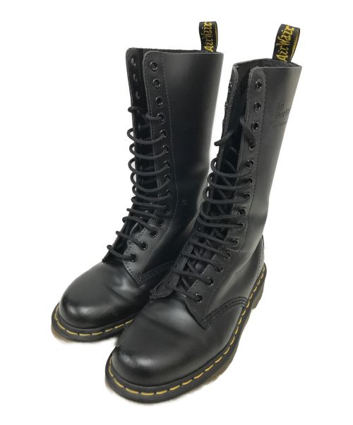 Dr.Martens（ドクターマーチン）Dr.Martens (ドクターマーチン) 14ホールブーツ ブラック サイズ:US6の古着・服飾アイテム