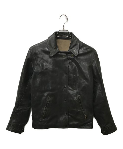 BELSTAFF（ベルスタッフ）BELSTAFF (ベルスタッフ) レザージャケット ブラック サイズ:44の古着・服飾アイテム