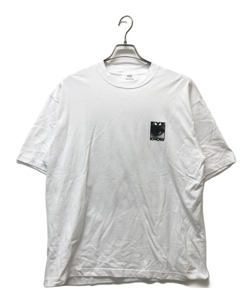 19SO（ナインティーンエスオー）19SO (ナインティーンエスオー) EYE KNOW TEE ホワイト サイズ:Lの古着・服飾アイテム