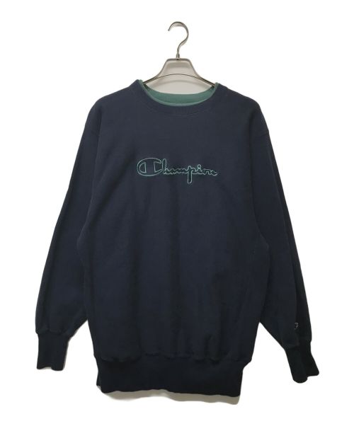 Champion REVERSE WEAVE（チャンピオン リバース ウィーブ）Champion REVERSE WEAVE (チャンピオンリバースウィーブ) 90'sリバースウィーブスウェット ネイビー サイズ:XXLの古着・服飾アイテム